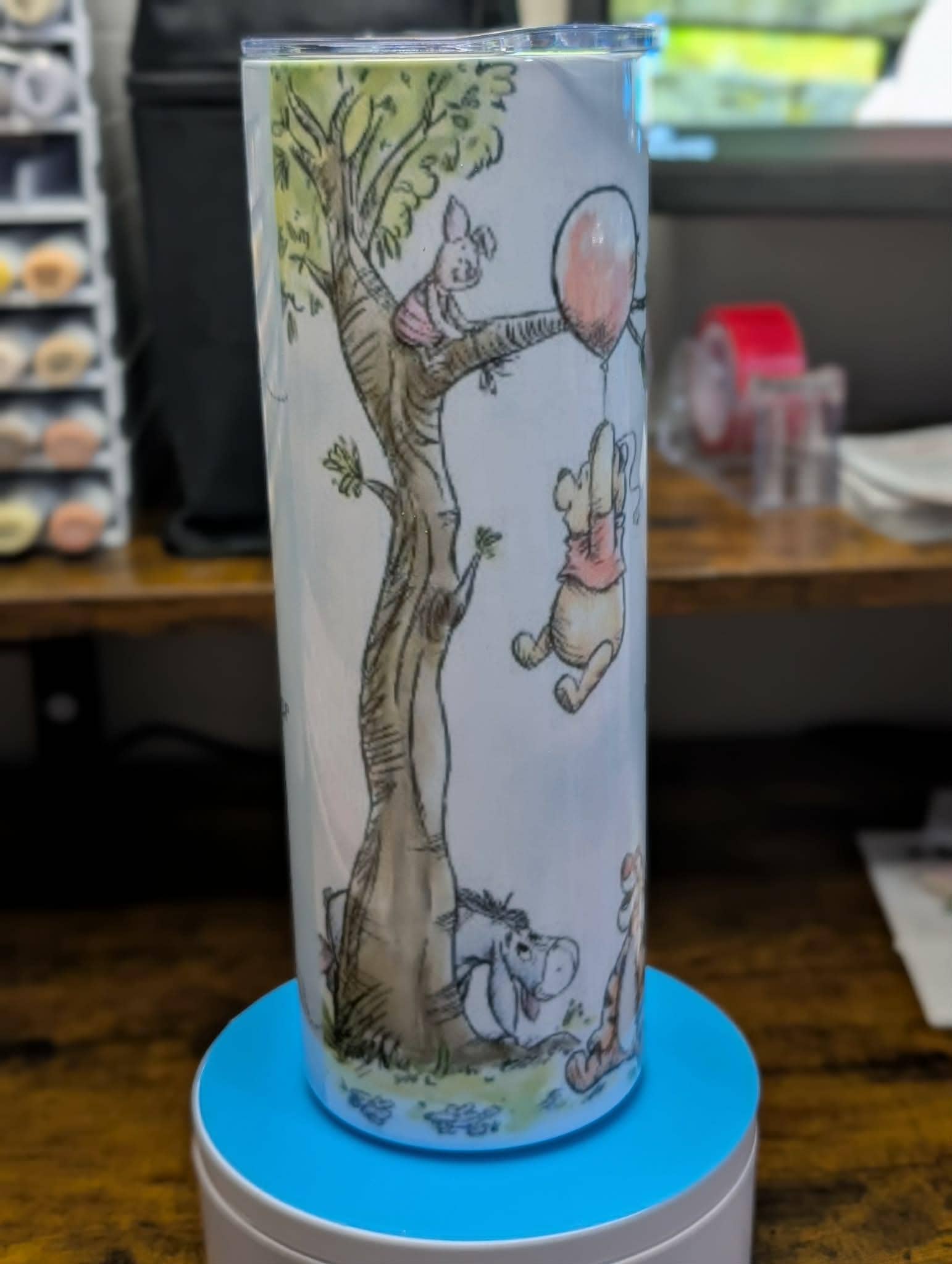 Winnie the Pooh Inspirational 20 oz Tumbler