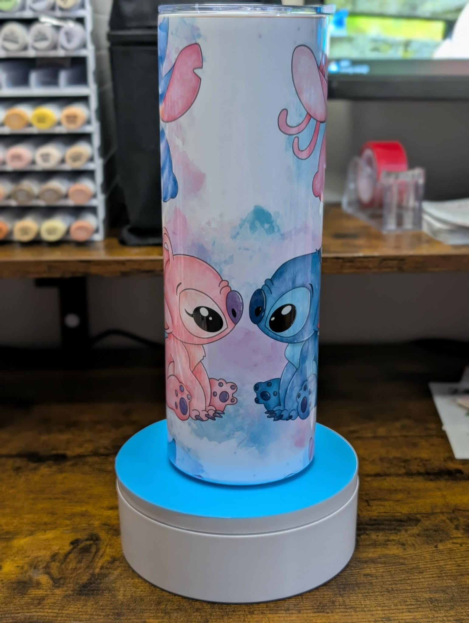 Alien Couple Tumbler, 20oz Insulated Stainless Steel