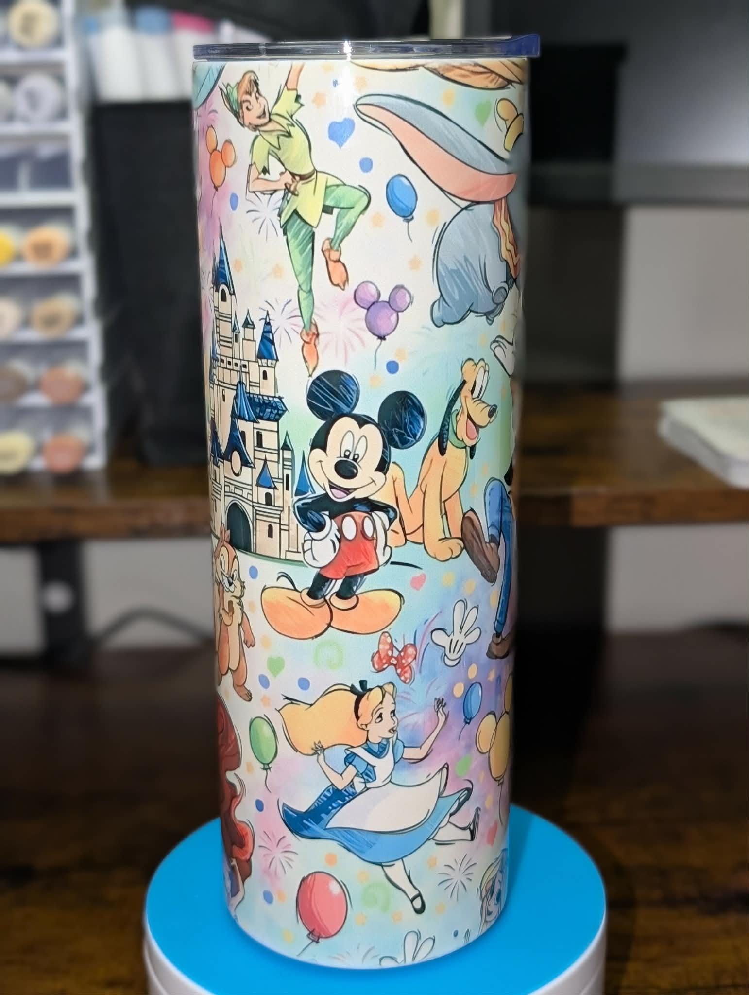 Nostalgic Stainless Steel Tumbler