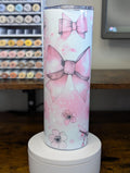 Bows and Cherry Blossom 20oz Tumbler