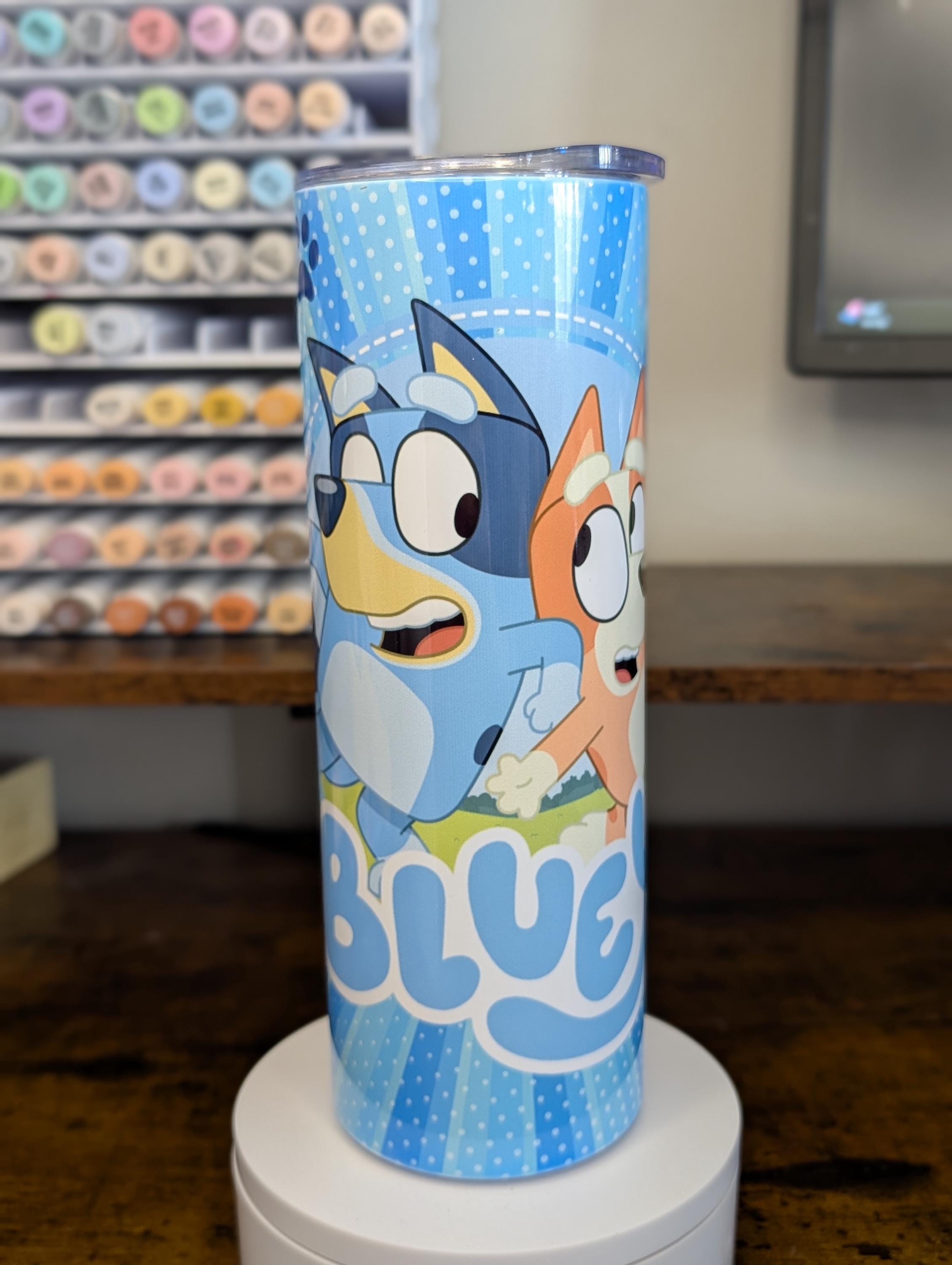 Blue Heeler Puppy Inspired 20oz Tumbler