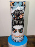 Mom Life Messy Bun Tumbler
