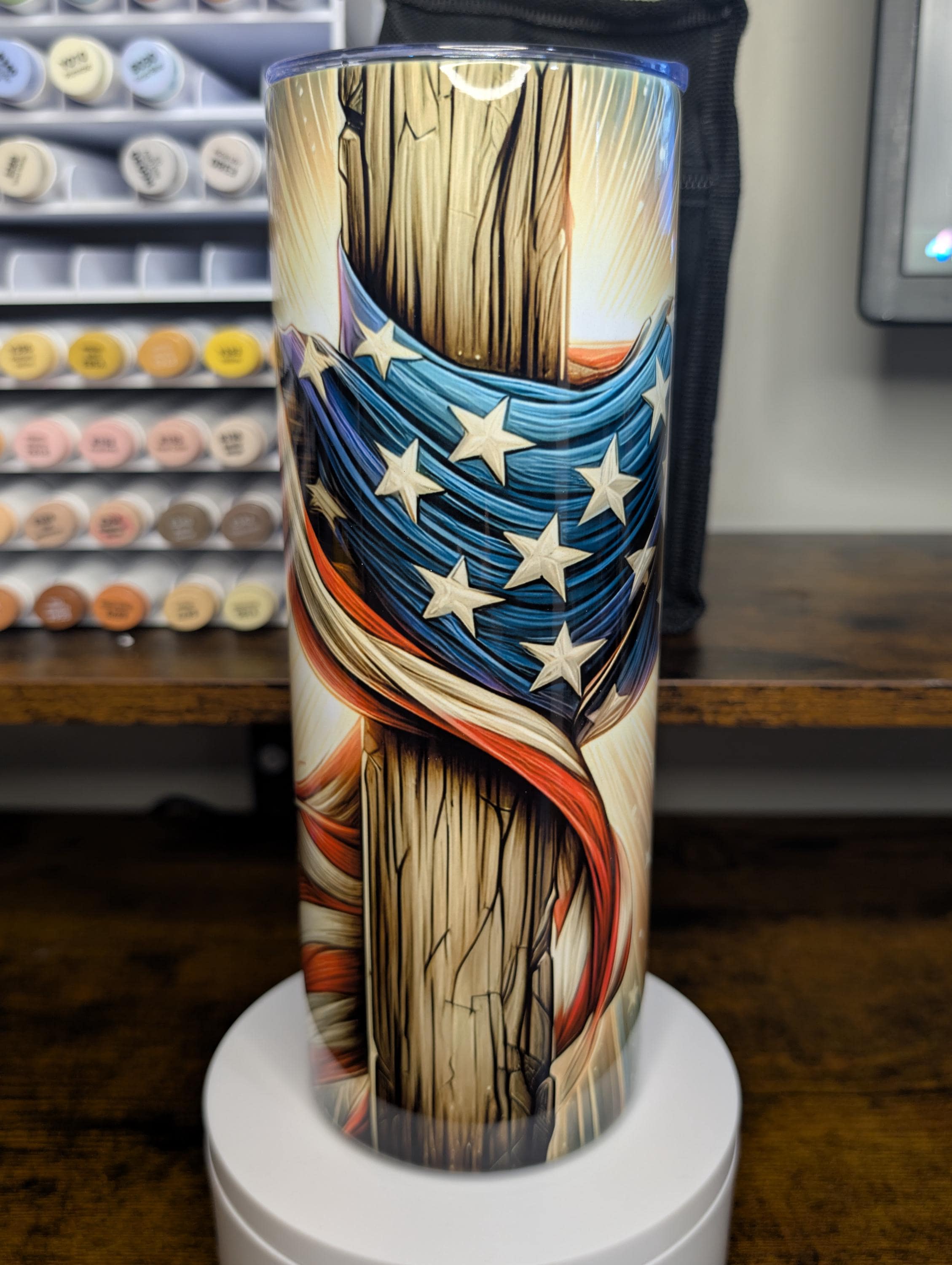 Christian USA Tumbler