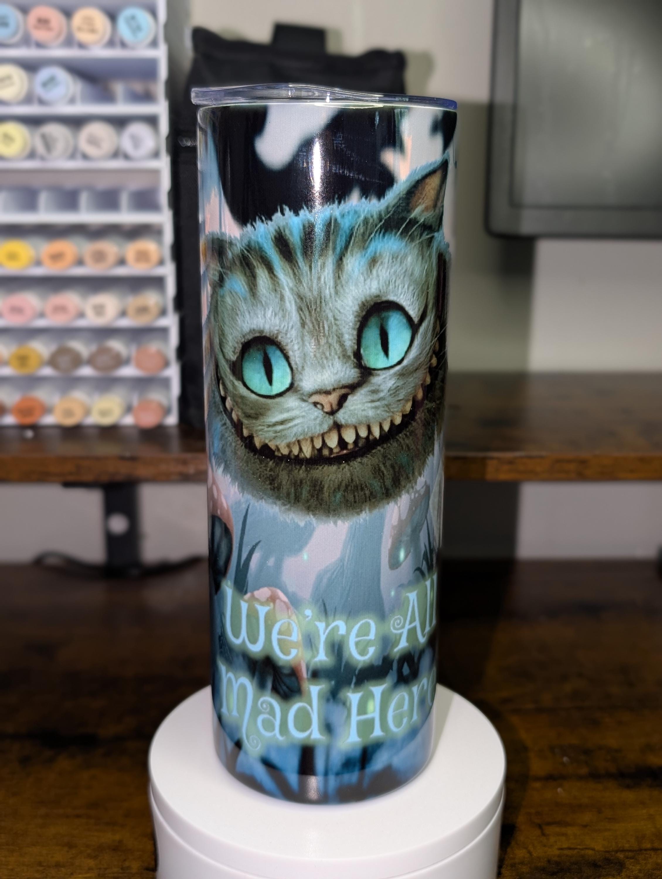 Whimsical Cat Cup