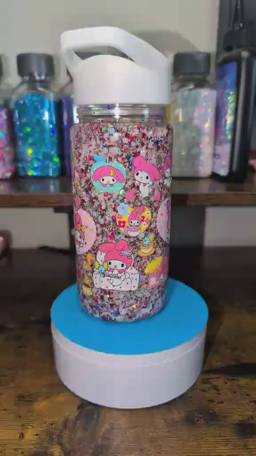 my-melody-kids-snow-globe-tumbler-in-action-video