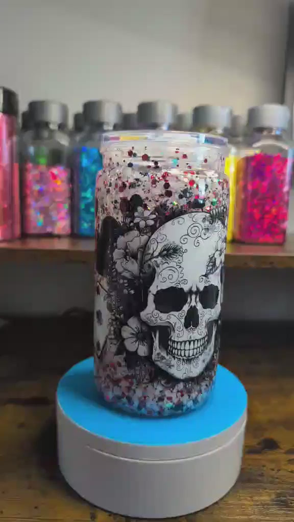 skull-glitter-snow-globe-tumbler-video